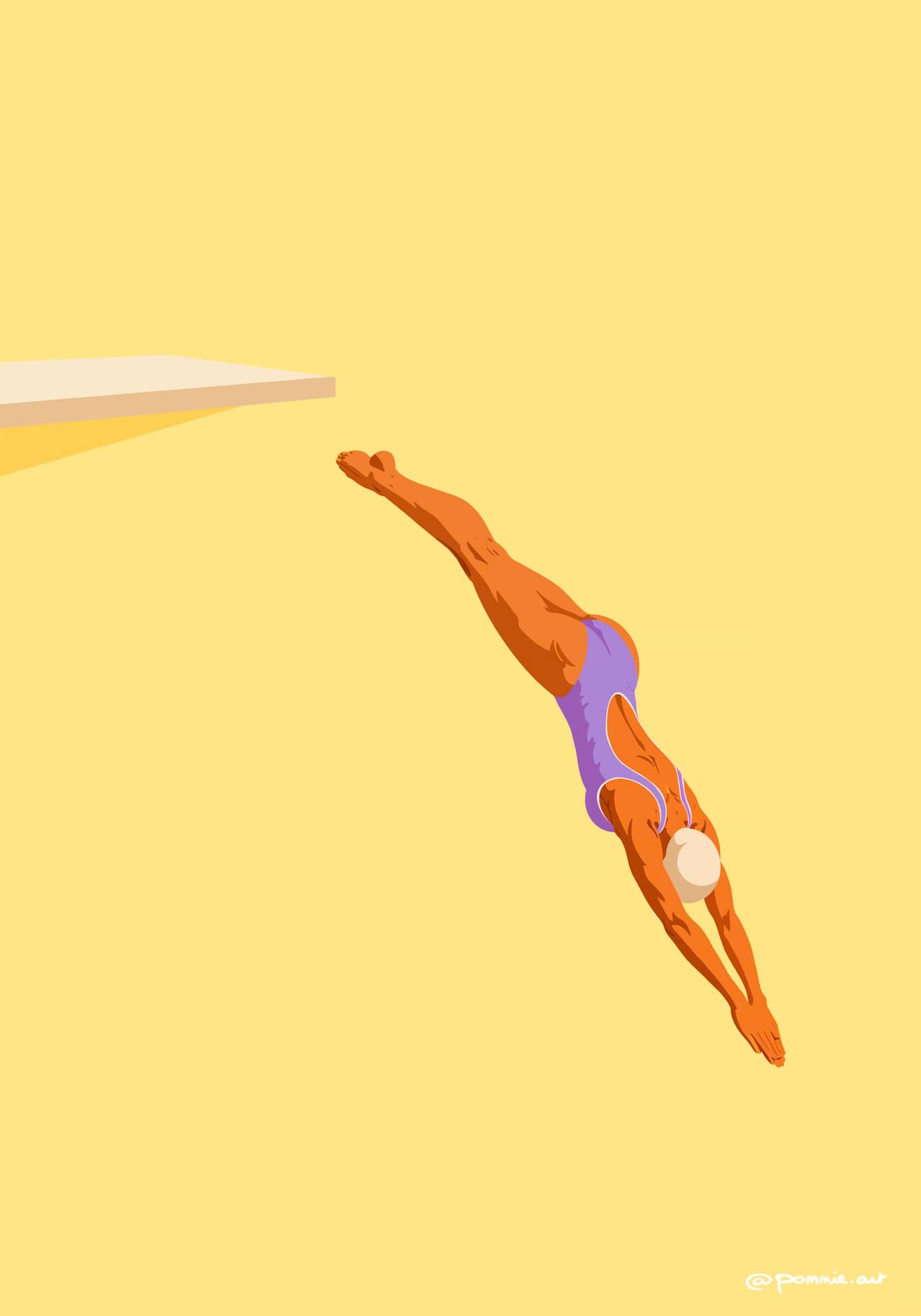 Plongeon vanille