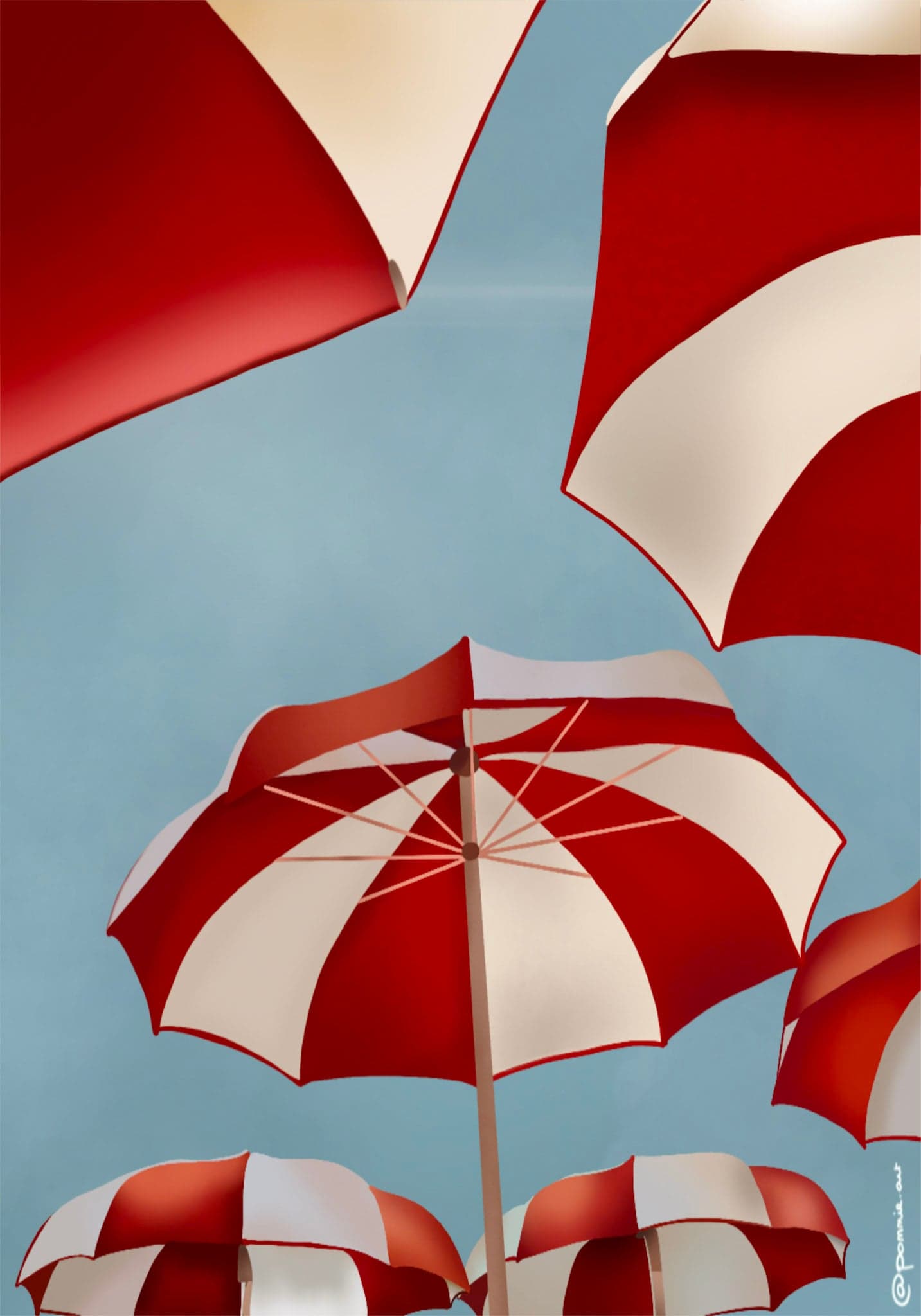 Parasols Portrait
