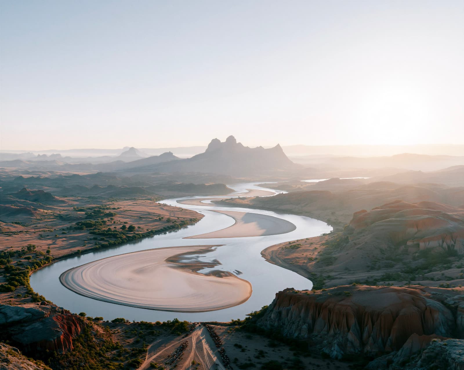 Where the River Draws the Land