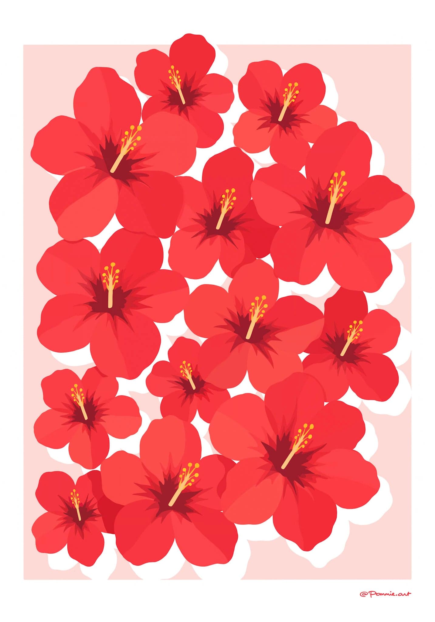 Hibiscus Rouges