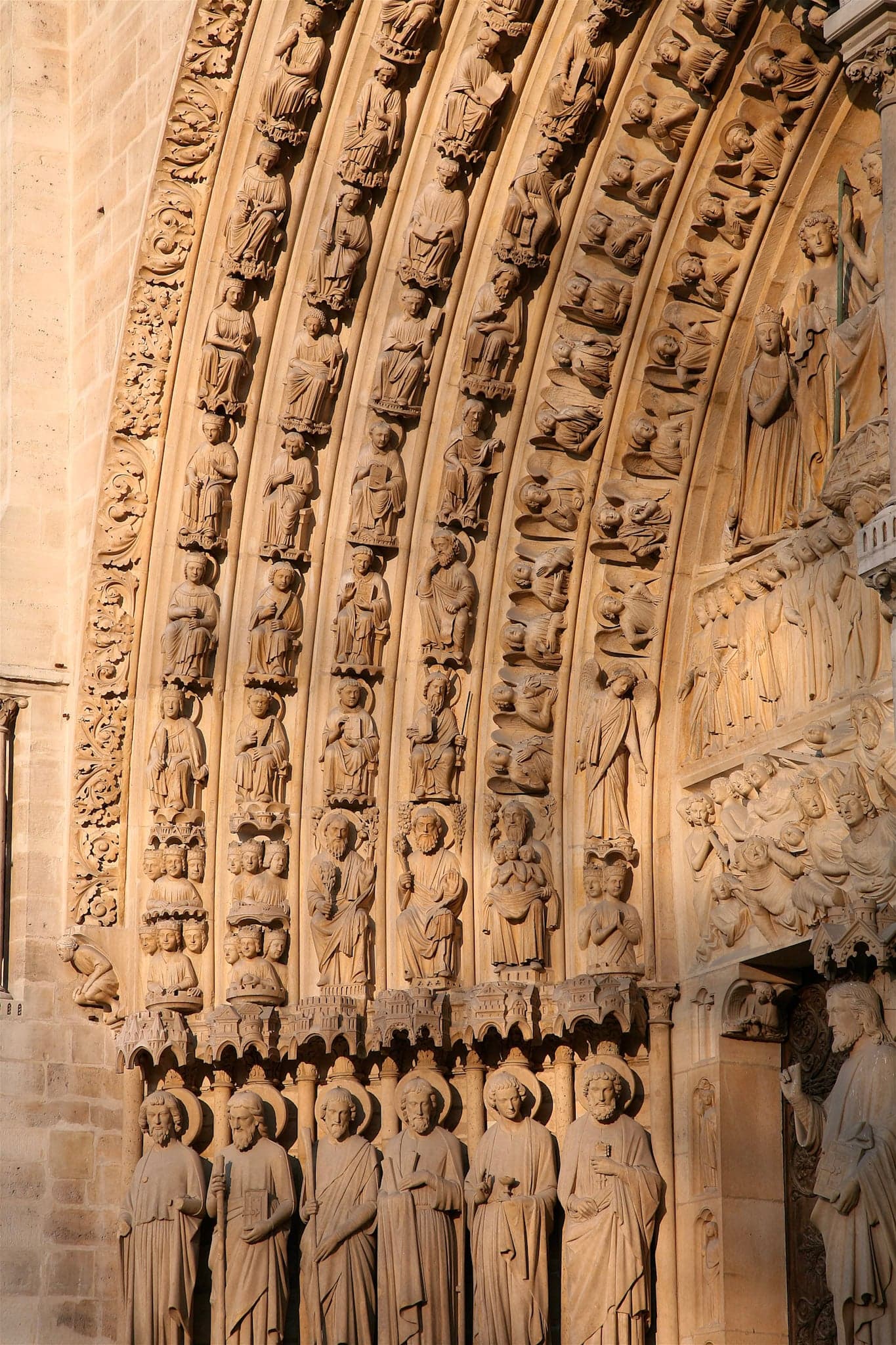 Le portail des Saints
