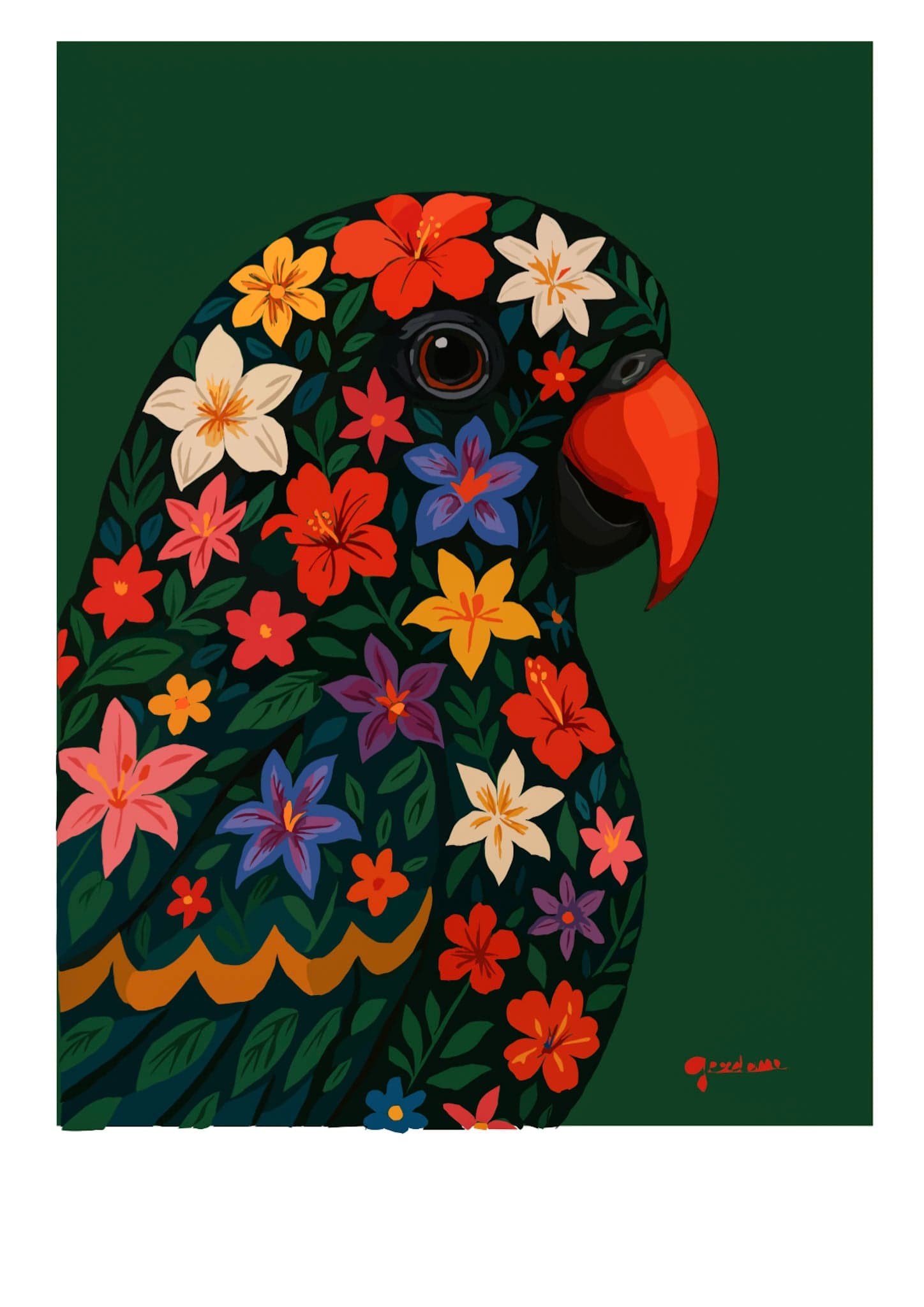 Painted Parrot